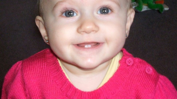 Lauriane Giroux, 9 mois, Marieville